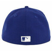 New Era 59Fifty Chicago Cubs 1914 Cooperstown Wool Fitted Hat Dark Royal-Back
