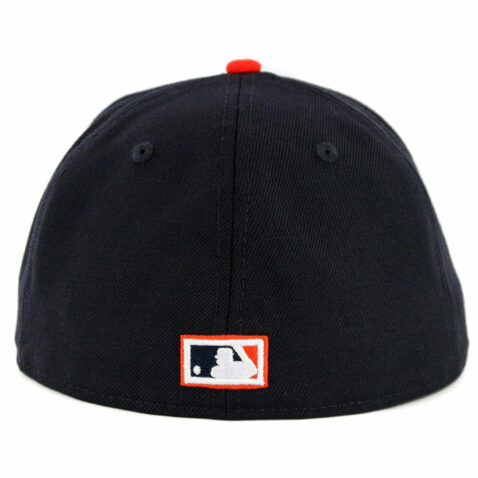 New Era 59Fifty Detroit Tigers 1957 Cooperstown Wool Fitted Hat Dark Navy - Image 2