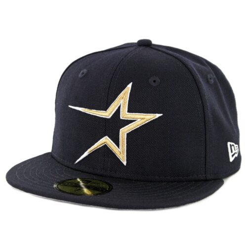 New Era 59Fifty Houston Astros Cooperstown Wool 1994 Fitted Hat Dark Navy