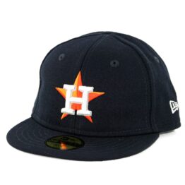 New Era 59Fifty My First Houston Astros Home Authentic On Field Fitted Hat Dark Navy