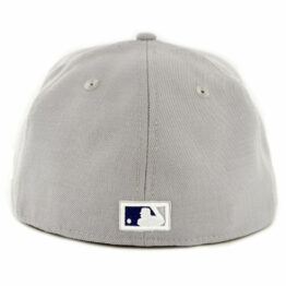 New Era 59Fifty Los Angeles Dodgers Cooperstown Wool 1958 Fitted Hat Light Grey