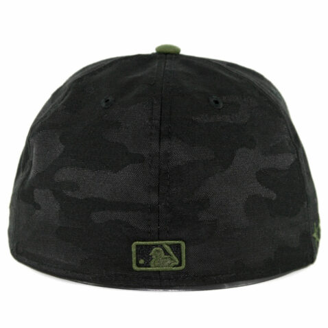New Era 59Fifty Los Angeles Dodgers 2018 Memorial Day Fitted Hat Black Army Green