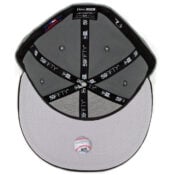 New Era 59Fifty Los Angeles Dodgers Fitted Hat Storm Grey Black-Inside