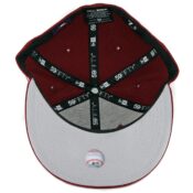 New Era 59Fifty New York Yankees Fitted Hat Cardinal-Inside