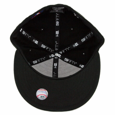 New Era 59Fifty San Diego Padres Mexico Tricolor Fitted Hat Black - Image 3