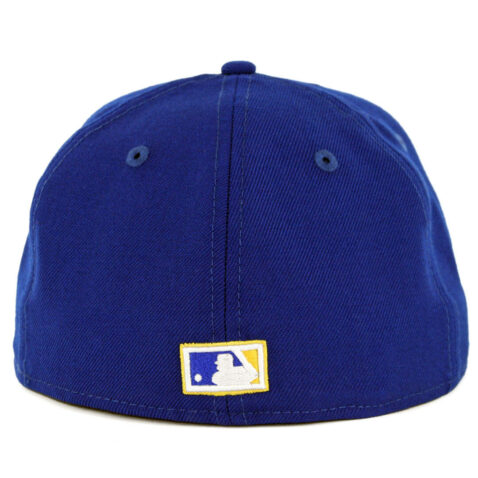 New Era 59Fifty Seattle Mariners 1977 Cooperstown Wool Fitted Hat Royal Blue - Image 2