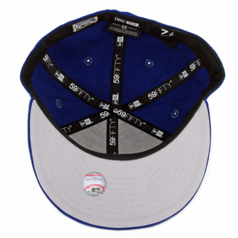 New Era 59Fifty Seattle Mariners 1977 Cooperstown Wool Fitted Hat Royal Blue - Image 3