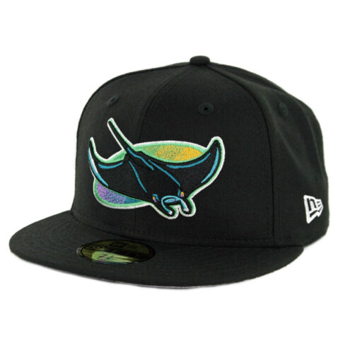 New Era 59Fifty Tampa Bay Rays 1998 Cooperstown Wool Fitted Hat Black New Era 59Fifty Tampa Bay Rays 1998 Cooperstown Wool Fitted Hat Black