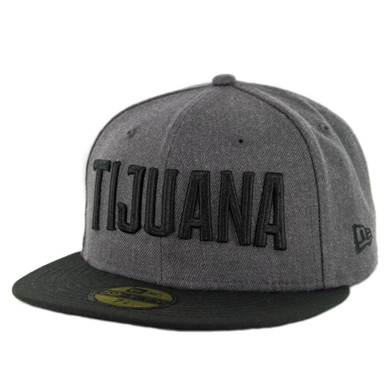 New Era 59Fifty Tijuana Toros Fitted Hat Heather Graphite Black New Era 59Fifty Tijuana Toros Fitted Hat Heather Graphite Black