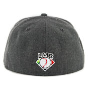 New Era 59Fifty Tijuana Toros Fitted Hat Heather Graphite Black-Back