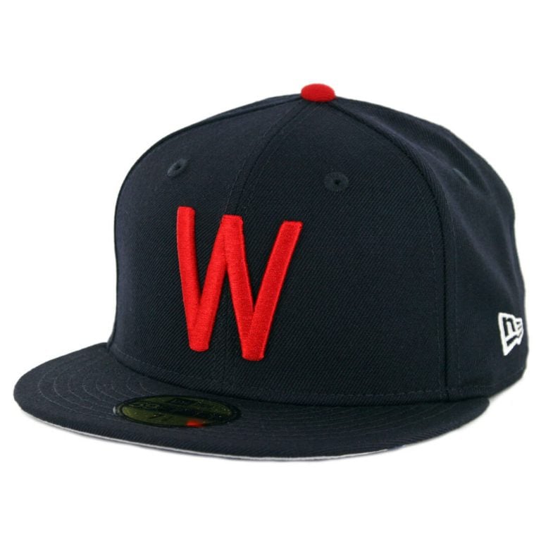 New Era 59Fifty Washington Senators '52 Cooperstown Wool Fitted Hat Dark Navy