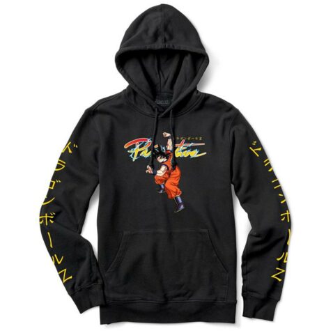 Primitive x Dragon Ball Z Nuevo Goku Pullover Hooded Sweatshirt Black