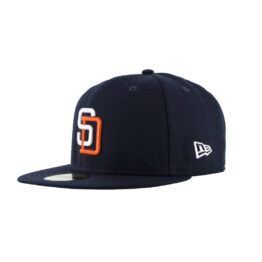 New Era 59FIFTY San Diego Padres Wool 1991 Cooperstown Fitted Dark Navy 1