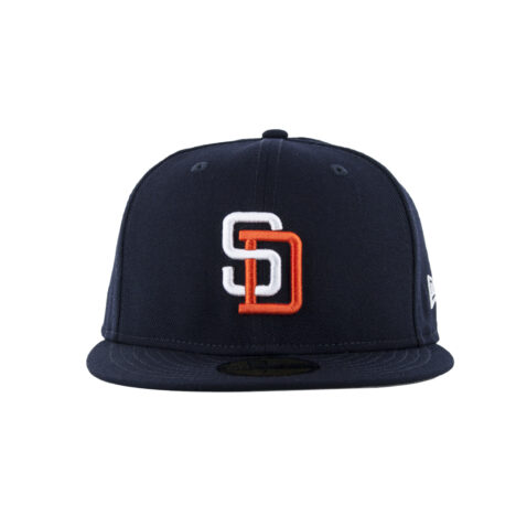 New Era 59Fifty San Diego Padres 1991 Cooperstown Wool Fitted Hat Dark Navy Blue New Era 59FIFTY San Diego Padres Wool 1991 Cooperstown Fitted Dark Navy 2
