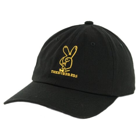 The Hundreds Peace Strapback Hat Black