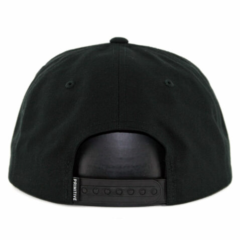 Primitive Dos Flores Snapback Hat Black