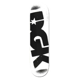 DGK Logo Skateboard Deck White
