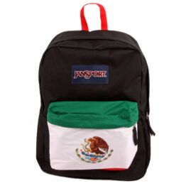 JanSport Superbreak Back Pack Mexican Flag