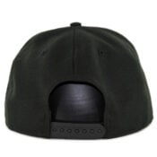 New Era 9Fifty San Diego State University Aztecs Snapback Hat Black Black-Back