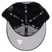 New Era 9Fifty New York Yankees Team Choice Retro Snapback Hat Dark Navy-Inside