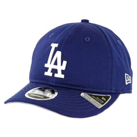 New Era 9Fifty Los Angeles Dodgers Team Choice Retro Snapback Hat Dark Royal