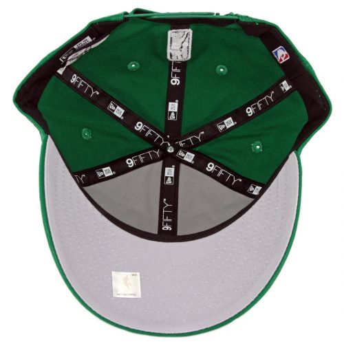 New Era 9Fifty Boston Celtics Badged Fan Retro Snapback Hat Kelly Green