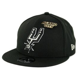 New Era 9Fifty San Antonio Spurs NBA 2018 Draft Snapback Hat Black
