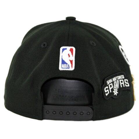 New Era 9Fifty San Antonio Spurs NBA 2018 Draft Snapback Hat Black