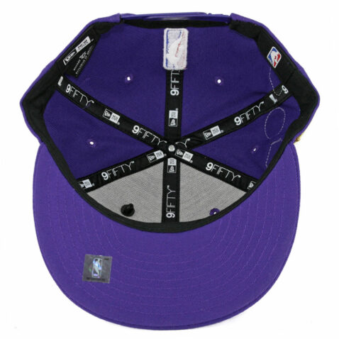 New Era 9Fifty Los Angeles Lakers NBA 2018 Draft Snapback Hat Purple