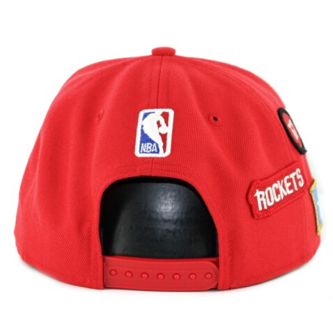 New Era 9Fifty Houston Rockets NBA 2018 Draft Snapback Hat Red