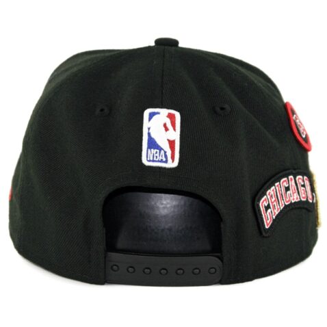 New Era 9Fifty Chicago Bulls NBA 2018 Draft Snapback Hat Black