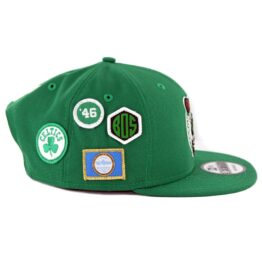 New Era 9Fifty Boston Celtics NBA 2018 Draft Snapback Hat Kelly Green