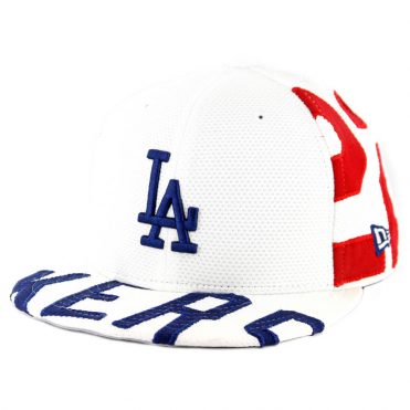 New Era 9Fifty Los Angeles Dodgers Player Pick Kershaw V1 Snapback Hat White