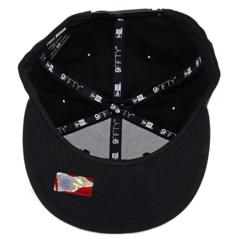 New Era 9Fifty San Diego State University Aztecs Snapback Hat Black-Inside New Era 9Fifty San Diego State University Aztecs Snapback Hat Black-Inside
