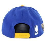 New Era 9Fifty Golden State Warriors 2018 Champion Snapback Hat Royal Blue Yellow-Back