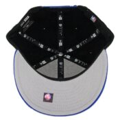 New Era 9Fifty Golden State Warriors 2018 Champion Snapback Hat Black Royal-Inside