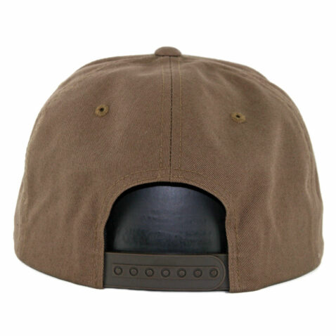 Volcom Quarter Twill Snapback Hat Mud