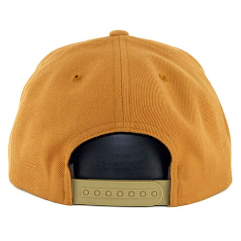 Brixton Wheeler Snapback Hat Copper White