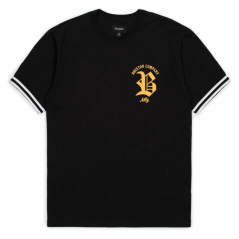 Brixton Rawson Short Sleeve Knit T-Shirt Black