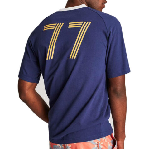 Brixton Ripley Short Sleeve Knit T-Shirt Navy
