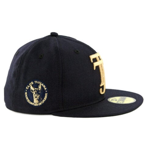New Era 59Fifty Tijuana Xolos TJ Fitted Hat Dark Navy New Era 59Fifty Tijuana Xolos TJ Fitted Hat Dark Navy