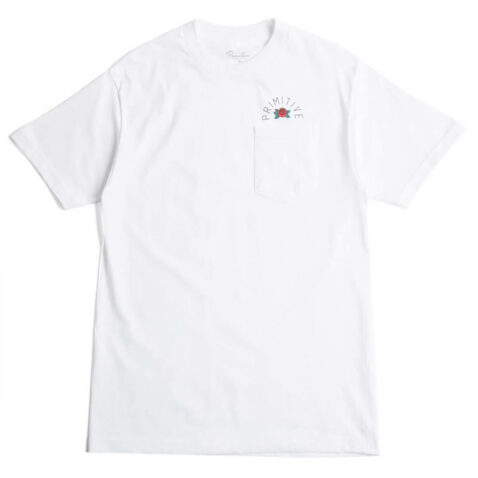 Primitive Rosa Arch Pocket T-Shirt White