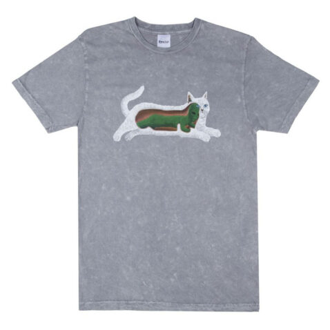 Rip N Dip Transnerm T-Shirt Grey Mineral Wash