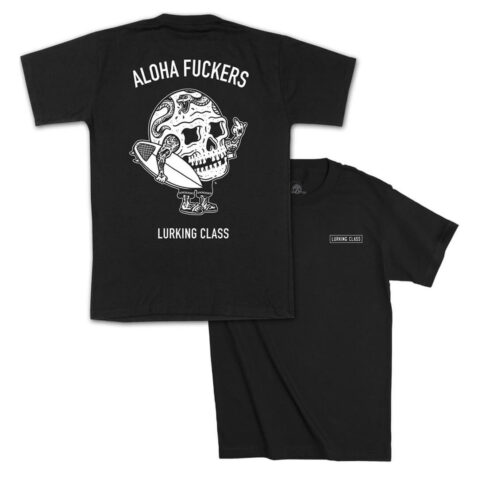Sketchy Tank Aloha T-Shirt Black