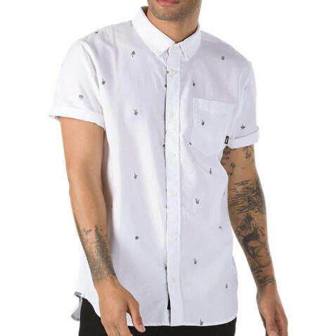 Vans Houser Short Sleeve Buttondown Shirt Boneyard