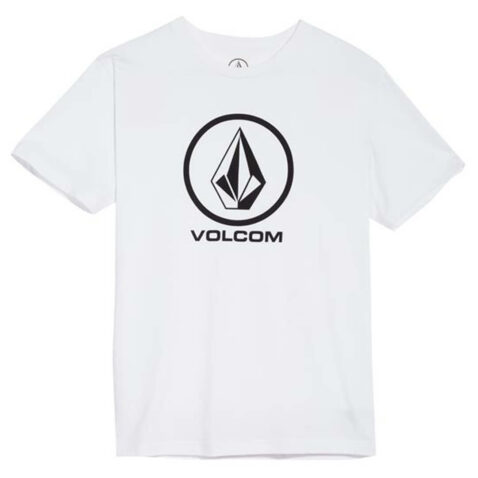 Volcom Crisp Stone Short Sleeve T-Shirt White