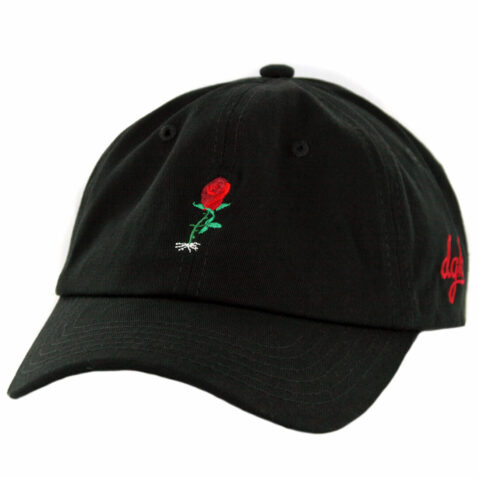 DGK Growth Strapback Hat Black