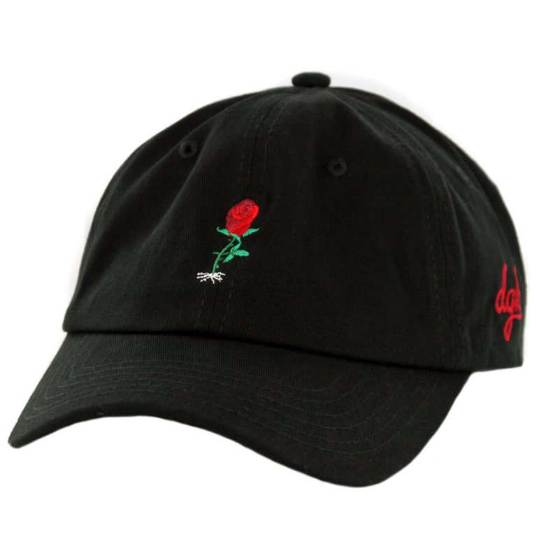DGK Growth Strapback Hat Black