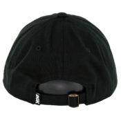 DGK Growth Strapback Hat Black-back