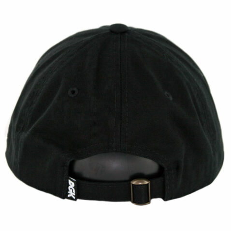 DGK Growth Strapback Hat Black